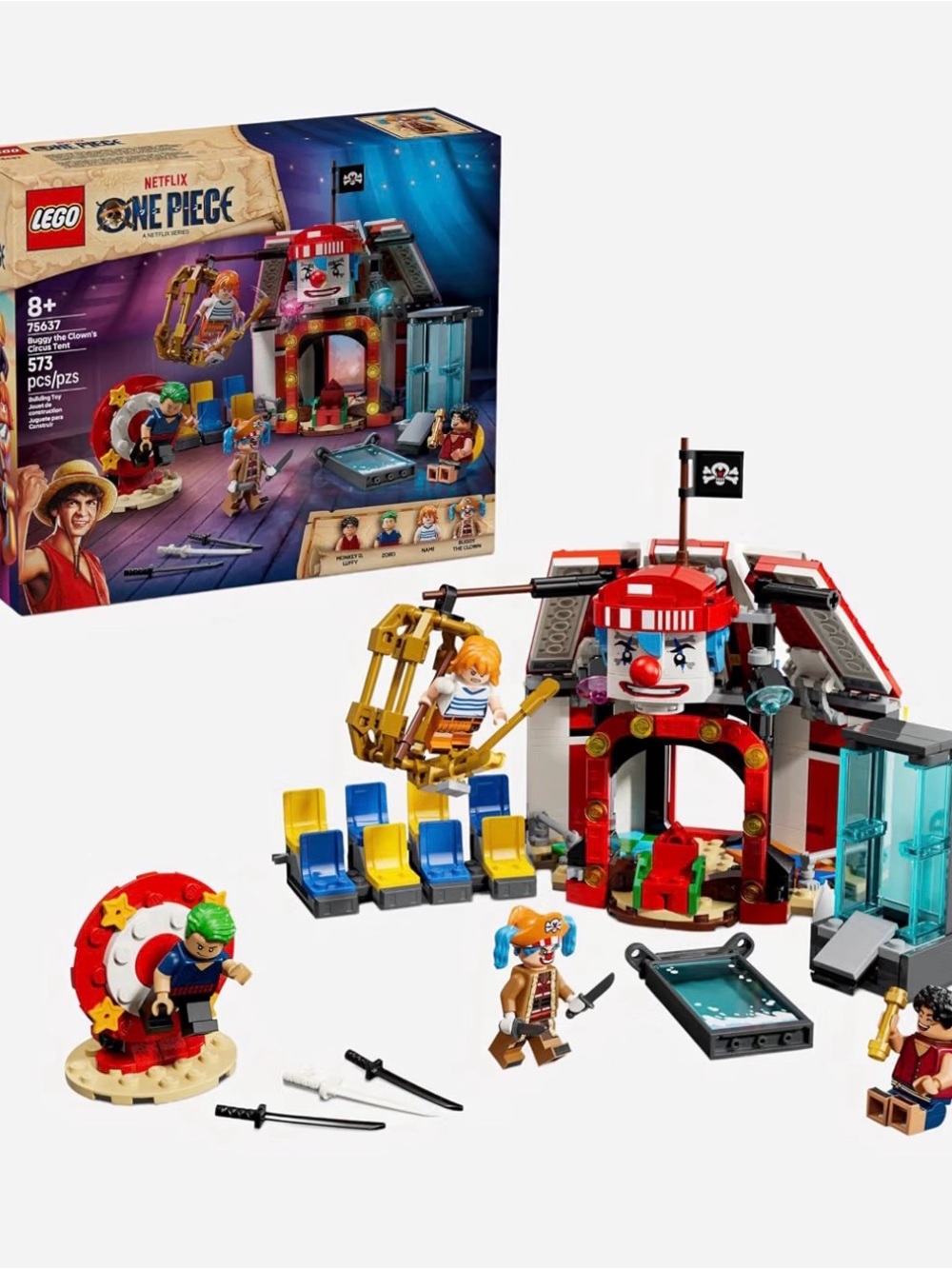 LEGO One Piece - Buggy the Clown Tent - Brand New - Unopened